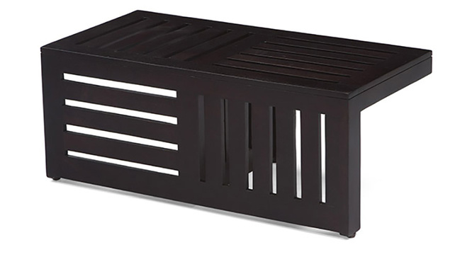 Caffino Coffee Table Set(Ebony&Morocco Lattice Beige)